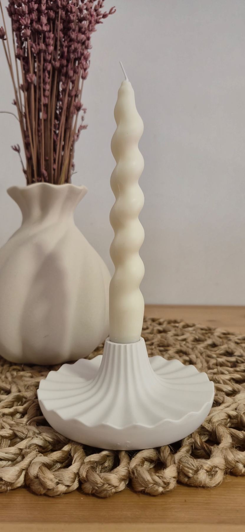 Candelabro Aurora Plisado