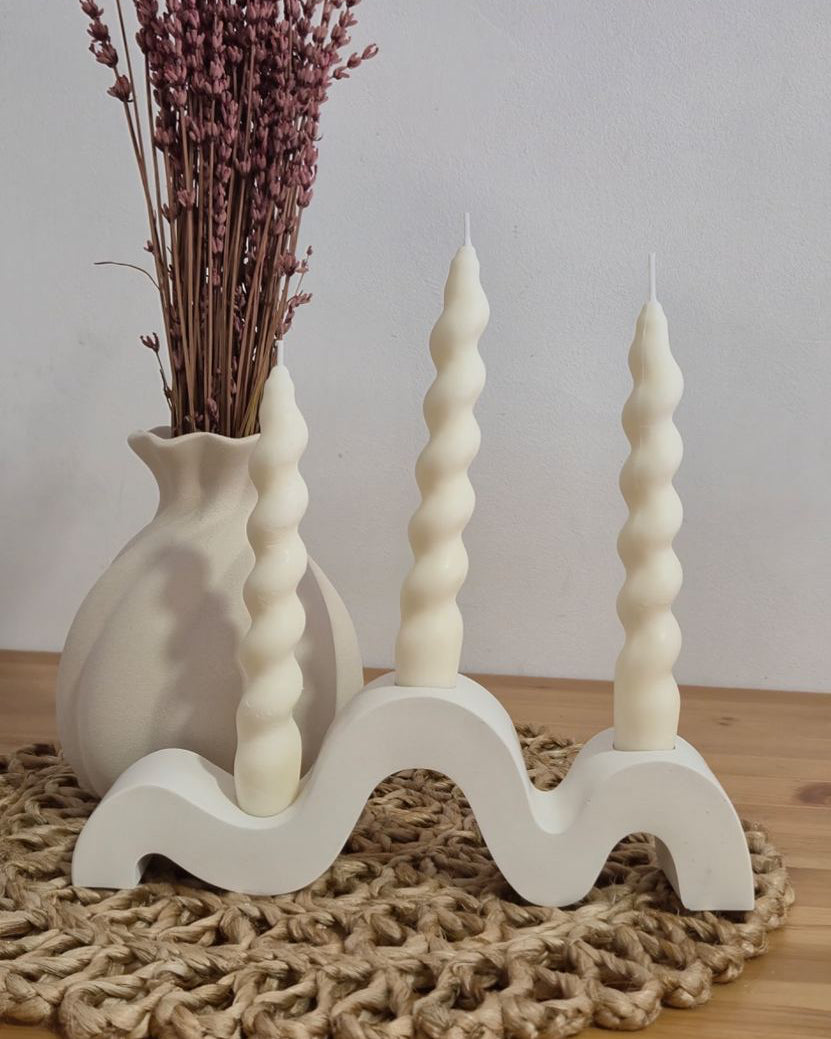 Candelabro Ondas Serena