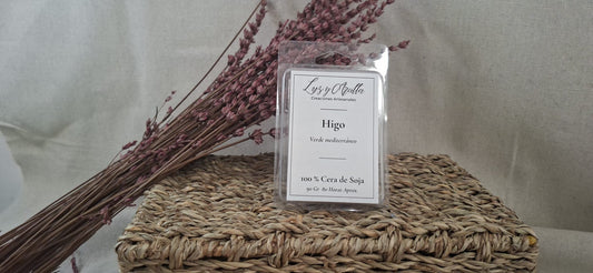 Detalle de wax melts de Higo