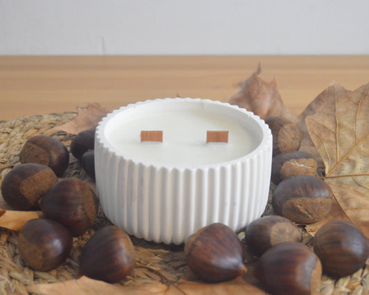 Vela de Bombón de Castaña