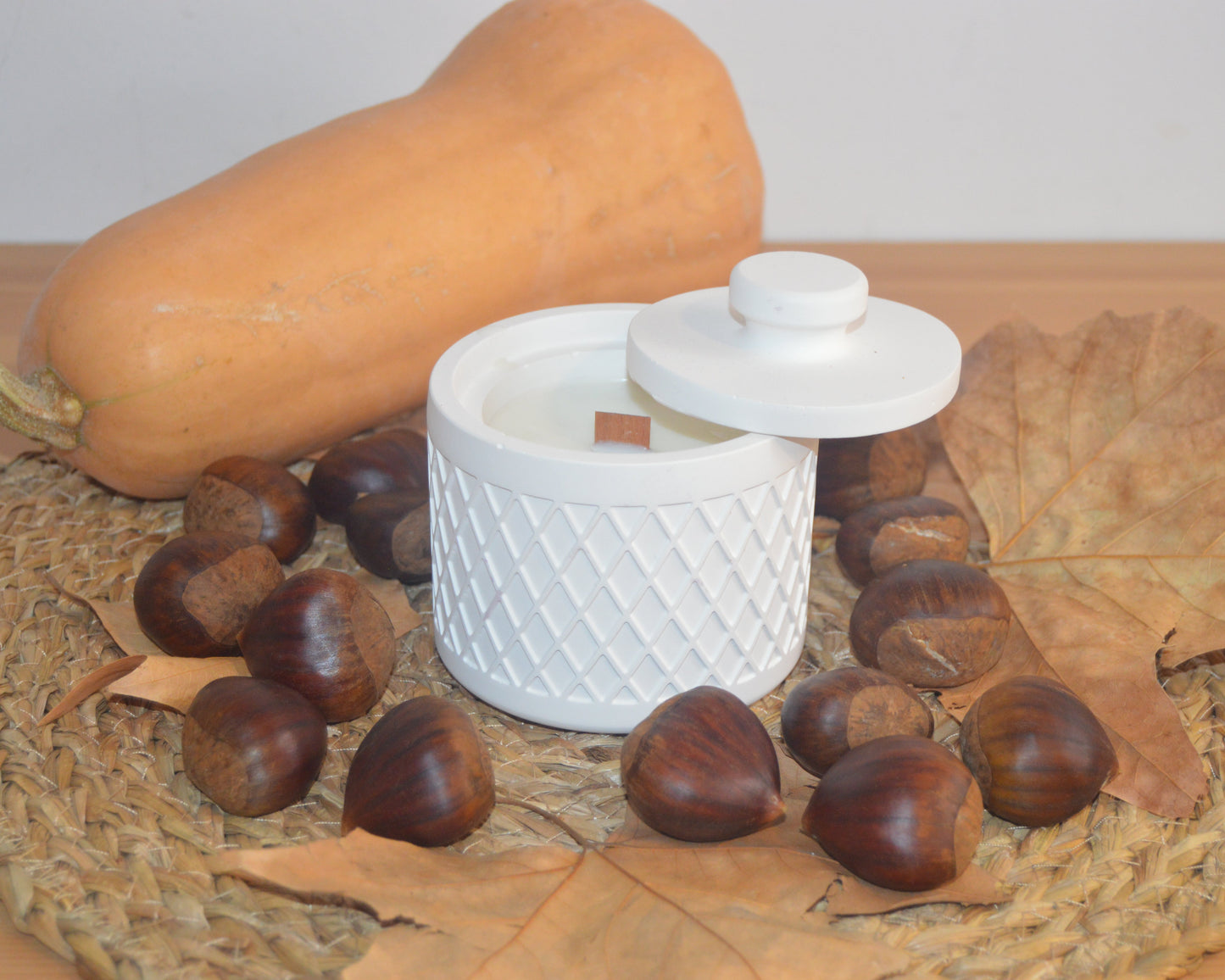 Vela de Bombón de Castaña