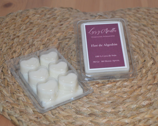 Wax Melts de Flor de Algodón
