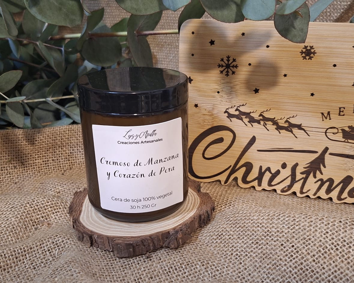 Cremoso de Manzana y Corazón de Pera