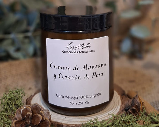 Cremoso de Manzana y Corazón de Pera