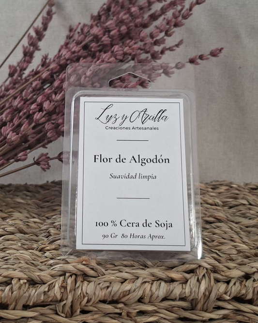 Wax Melts de Flor de Algodón