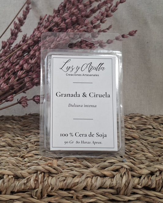 Wax Melts de Granada y Ciruela
